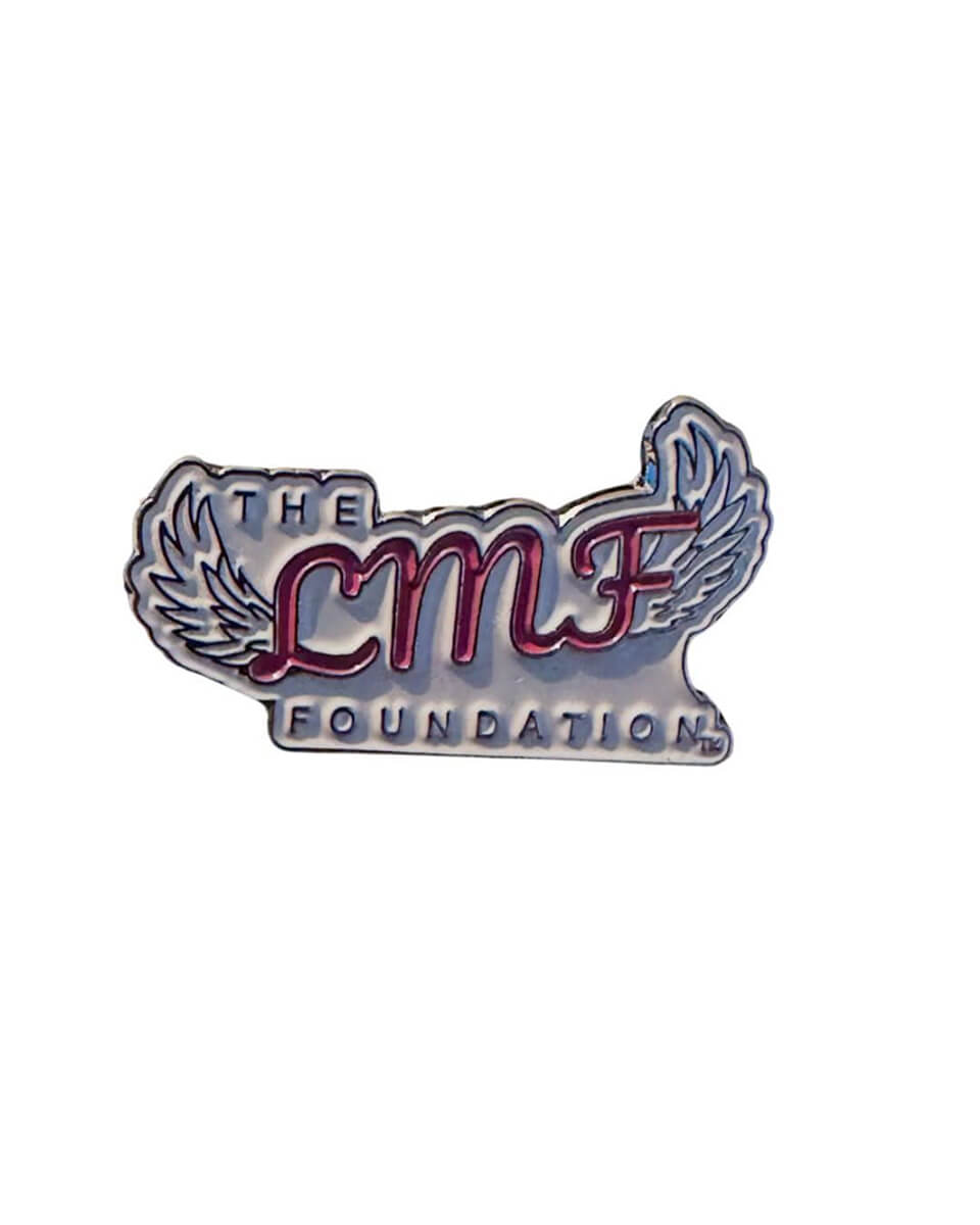 Lea Marie Faraone Foundation Enamel Pin