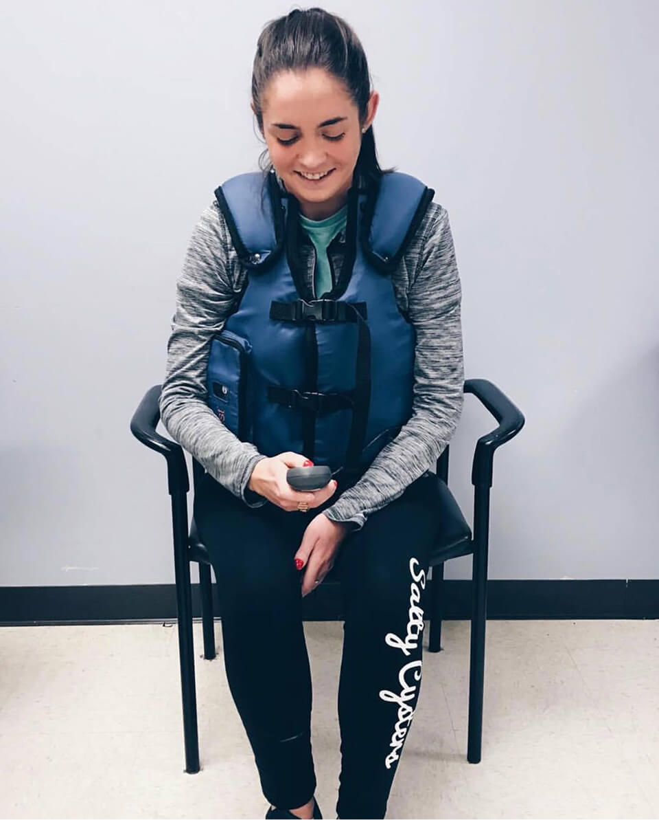 Salty Cysters Black Leggings